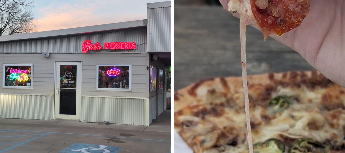 Geo's Pizzeria Menu